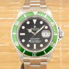 Rolex UNWORN Submariner Date Kermit - Boxed with Papers August 2006