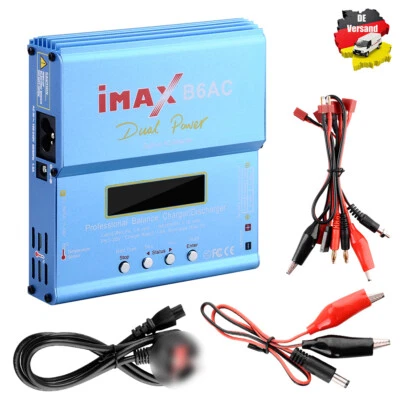 Dual Power iMAX B6AC LCD-Bildschirm Digital RC LiPo NiMh Akkus Balance Ladegerät - Bild 1 von 4