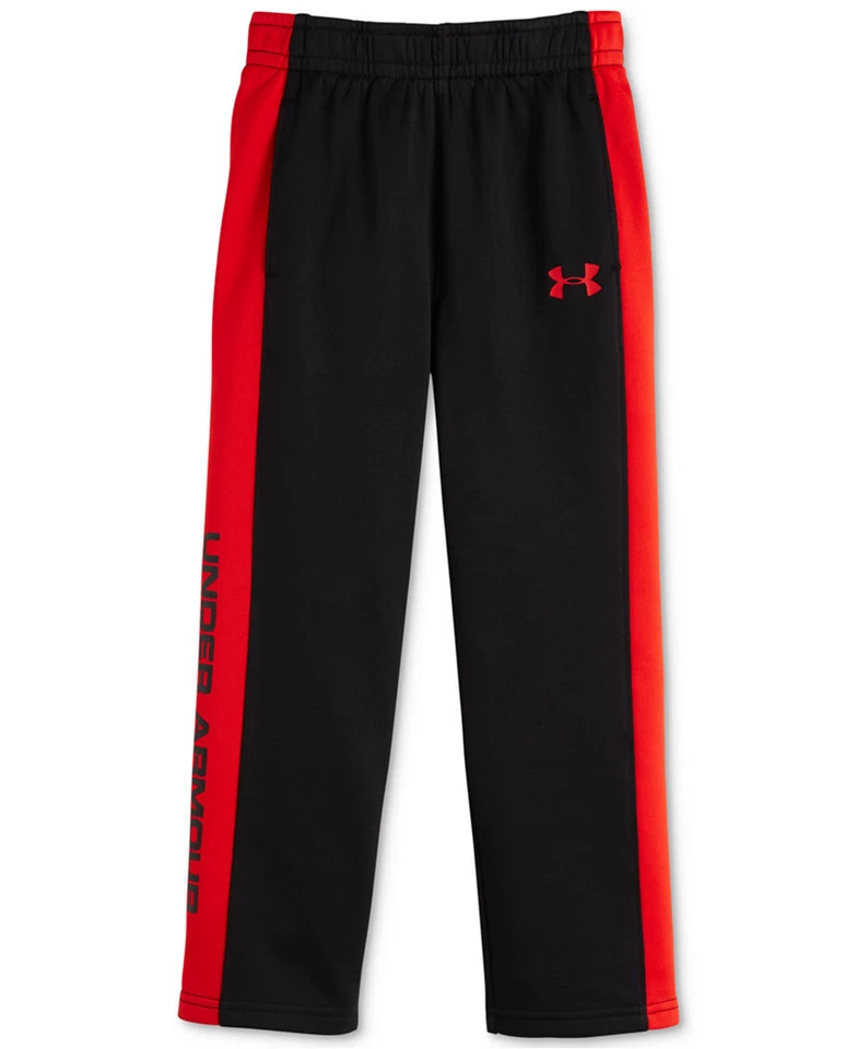 Under Armour UA Brawler Fleece Pants Color Black Size 4 NWT - Image 1 of 1