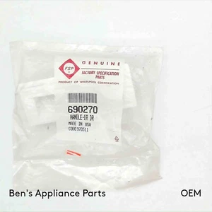 NEW OEM Whirlpool Dryer Door Handle 69027,1 690270 B-0042 - Picture 1 of 1