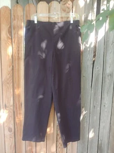 Laura Scott Petite - Black Pants For Women - Size 12 W/Stretch & Pockets - $12 - Picture 1 of 13