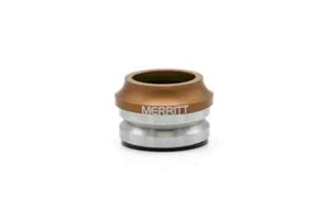 Merritt Integrated 10mm LowTop 1-1/8" BMX Bicycle Headset - Copper - Picture 1 of 1