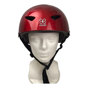 Casco de patinaje XGames Bell contragolpe M158 MD M/L rojo usado 2007 - Imagen 1 de 8