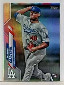 2020 Topps Series 2 Brusdar Graterol RC Rainbow Foil #434 - Picture 1 of 2