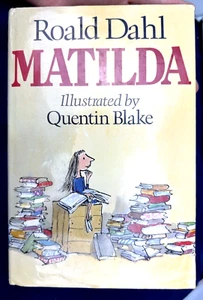 Matilda 1988 Roald Dahl Guild Publishing 1988 W Dust Jacket - Slightly Good Con - Picture 1 of 24