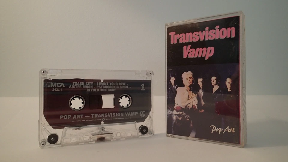 Transvision Vamp - Pop Art - Audio Cassette Tape - Image 1 of 1
