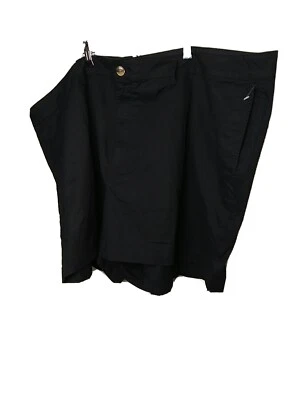 Pantalones cortos chinos informales Old Navy para mujer 28 negros tiro alto bolsillo Foto 1 de 4