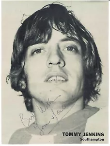 TOMMY JENKINS signed 1970 Magazine Photo SOUTHAMPTON - Picture 1 of 1