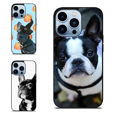 Funda Resistente Para iPhone 5 6 7 8 X 11 12 13 14 15 16 Amantes Bulldog Francés Frenchie Foto 1 de 4