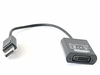 HP DisplayPort to DVI SL Adapter DP2DVI-SL AAC-DP2DVI(B) - Bild 1 von 4
