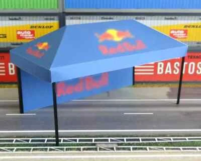 Rally tent Scale 1:24 Sports model car display Racetrack diorama decoration 1/24 - Image 1 of 3