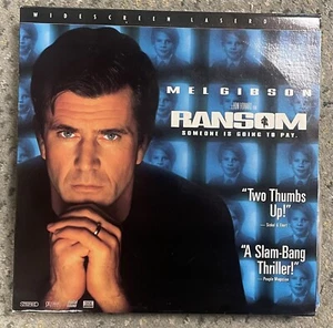 Ransom Widescreen Edition Double Laserdisc Inc Mel Gibson Etc NTSC - Imagen 1 de 1