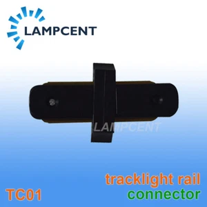 4-20/PCS 2 wire Rail straight L T cross connector joiner for rail of track light - Picture 1 of 9