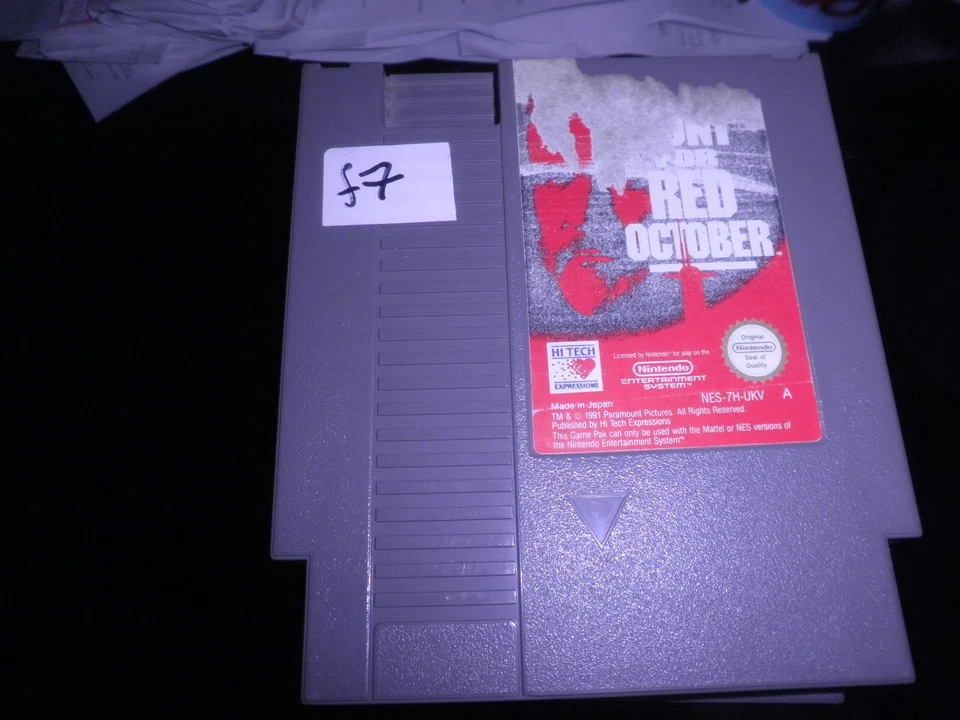 Nintendo NES -   hunt for red october    - cart - Image 1 of 1