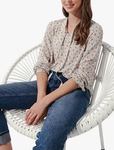 Crew Clothing Womens ‘Tilly’ Daisy Print Tie Neck Long Sleeve Blouse UK 16 - Picture 1 of 22