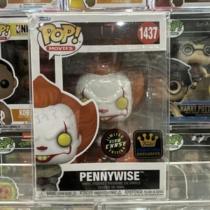 Funko Pop! It - Pennywise (Chase) (brillo) #1437 caja dañada - Imagen 1 de 12