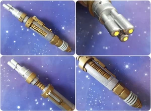 Destornillador extensor láser Doctor Who The Masters Lazer juguete de luz y sonido utilería - Imagen 1 de 10