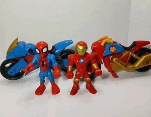 Playskool Heroes Marvel Super Hero Adventures Speedster Crew X2 2018 Marvel - Imagen 1 de 7
