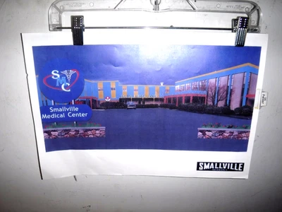SMALLVILLE TV SERIES CONCEPT  ART  Sheet SMALLVILLE MEDICAL CENTER episode FEVER - Image 1 of 4