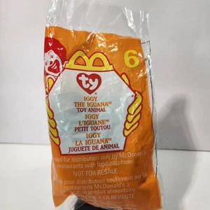 Iggy Iguana Ty Teenie Beanie Baby 1999 McDonald’s - Bild 1 von 7