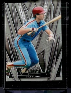 2024 LEAF METAL HOLO /185 MIKE SCHMIDT PHILLIES - Picture 1 of 1