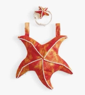 Portabebés Pottery Barn Niños Estrella de Mar Sirena Halloween Constume Accesorio Foto 1 de 4