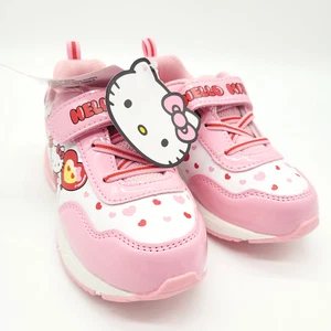 Zapatillas Globo Hello Kitty Niños - Suela Iluminada, Rosa/Blanco 11 Niño Pequeño - Imagen 1 de 8