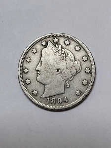 1894 Liberty V Nickel Decent Details CHEAP !!! - Picture 1 of 4
