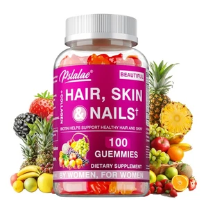 Cabello, piel y uñas - Colágeno - La biotina ayuda a mantener el cabello y la piel saludables - Imagen 1 de 13