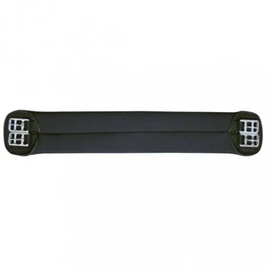 Cinghia sella softoprene HKM senza elastico antiscivolo nera 45-130 cm - Foto 1 di 1