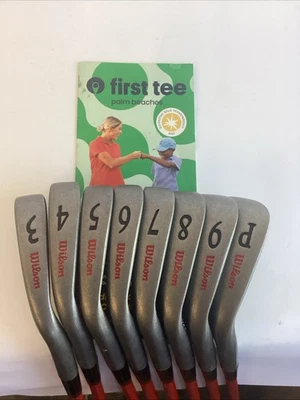 Wilson Staff Ultra 45 Iron Set 3-PW With Firestick 2.8 Stiff Graphite Shafts NEW - Image 1 of 4