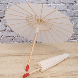4 Pcs Hand-painted Umbrella Toys Blank Parasol Small Child Primary School - Picture 1 of 12