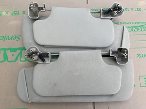 00-06 Chevy Tahoe Suburban Yukon Avalanche Sun Visor Set Left Right Gray OEM - Picture 1 of 11