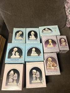 PRECIOUS MOMENTS KONVOLUT 10 Figuren in Box nur Mitglieder - Bild 1 von 8