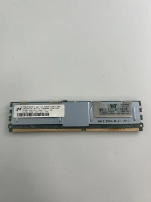 HP 512MB 1RX8 PC2-5300F DDR2 Ram Memory Stick With Heatsink - Image 1 of 4