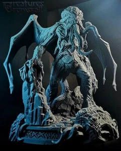 1/24 Scale Cthulhu Uncolored Unassembled 3D Printed Resin Model Toy Kit - Picture 1 of 1