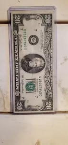1977 Series G 20 Dollar Bill Misaligned - Picture 1 of 2