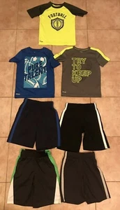 (3) Play Cool Sports T-Shirt & (4) Shorts Jumping Beans Boys 6 & 5 - Picture 1 of 12