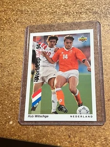 1993 Upper Deck World Cup English/Spanish Preview # 82 Rob Witschge Netherlands - Picture 1 of 4