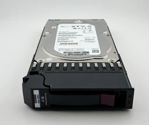 Disque dur intermédiaire HPE MSA 4 To 12 G SAS 7,2 K LFF (3,5 pouces) K2Q82A - Photo 1/2