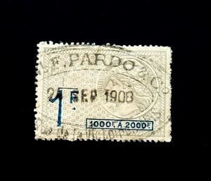 FRANCE Stamp - 1891 Commerce Revenue Used SOTN Business Cancel r90 - Picture 1 of 2