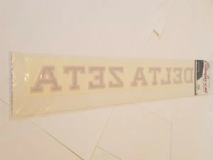 DELTA ZETA Aufkleber für INNENGLAS Compu-Cal Decals - Bild 1 von 1
