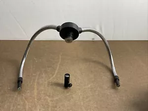 FOSTEC SCHOTT A08500 Dual Gooseneck Fiber-Optic Light Guide 18", 0.30" Bundle - Picture 1 of 7