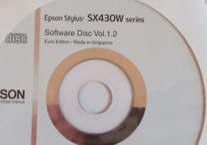 Epson Stylus SX430W series, Installation Disc. - Photo 1/2