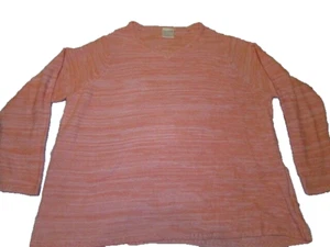Damen Strickpullover XL Rosa Pfirsich - Bild 1 von 3