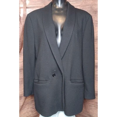 Bleyle Black 2-Button Jacket Blazer Size 12 Foto 1 de 4