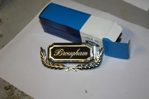 1973 1974 1975 1976 TORINO BROUGHAM OEM FORD ROOF SIDE PANEL EMBLEM - Bild 1 von 5