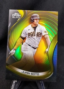 Topps Chrome Black 2022 - Juan Soto - Gold  - San Diego Padres /50 - Bild 1 von 2