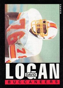 David Logan 1985 Topps #173 Buccaneers ID:24361