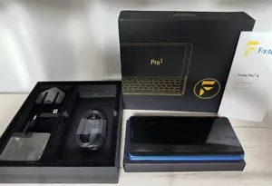 F(x)tec Pro1 X QX1050 256GB Blue QWERTY XDA Phone Android Unlocked Pro 1X - Picture 1 of 8